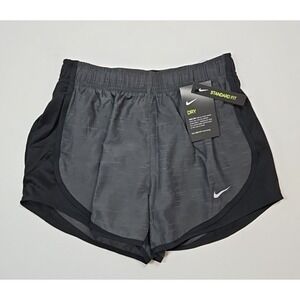 Nike Dri-FIT Womens Gray 3" Tempo Lined Running Shorts Size XS NWT